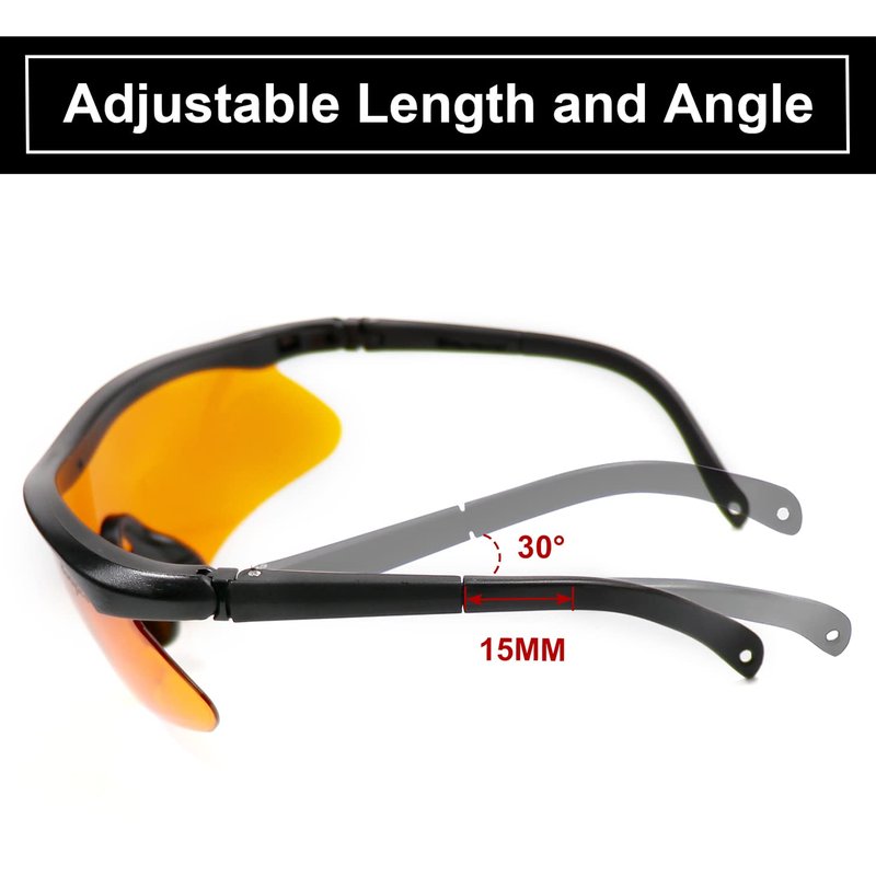 HUNTPAL Hunting Shooting Safety Glasses with 4 Interchangeable Lenses