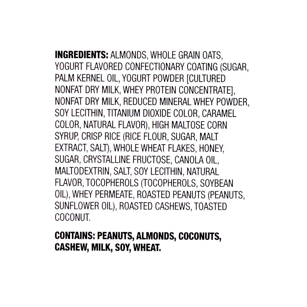 Amazon Brand - Happy Belly Sweet & Salty, Almond Granola Bars, 1.2 Oz, 6 Count