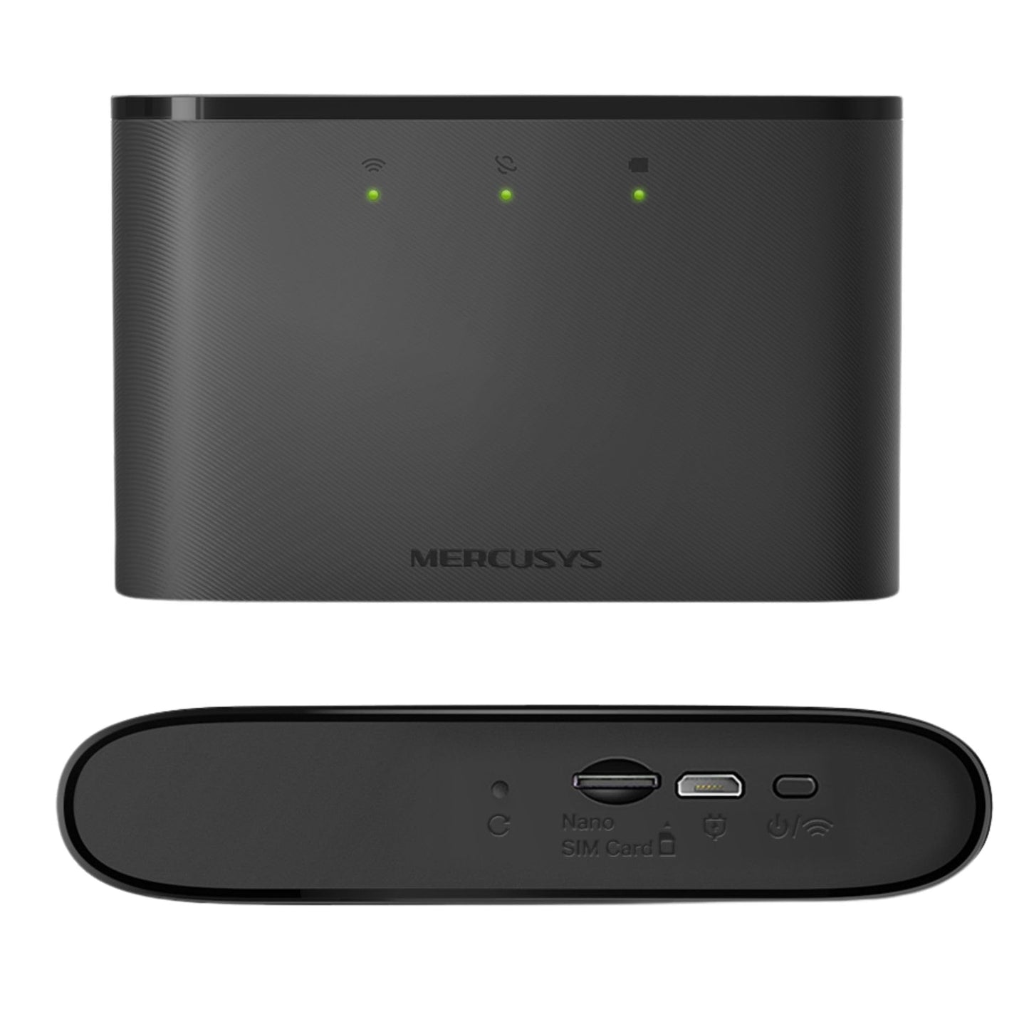 MERCUSYS MT110 Mifi with Free SIM card, 4G router, Travel Mobile Wifi Hotspot, Connects Up to 10 Devices, Rechargeable 2200mAh Battery for 10 hours, Portable Router with Sim Slot, Easy Management