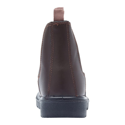 Blackrock Dealer Work Safety Boots, Steel Toe Cap, Chelsea Boots, Mens Womens Ladies, Safety Shoes, Gardening, Brown, Horse Riding, Yard, Slip On Shoes, Lightweight - Size 9