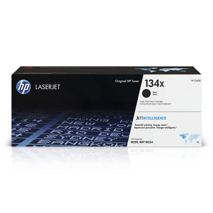 HP 134X Black High-yield Toner Cartridge for HP Printers | Works with LaserJet M209 Series; LaserJet MFP M234 Series | W1340X