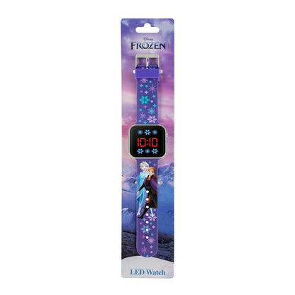 Disney Frozen Kids Purple Silicon Strap Smart Watch Watch FZN4733