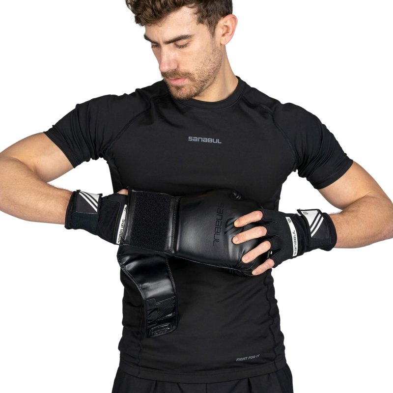 Sanabul Gel Boxing Hand Wraps for Men & Women Muay Thai MMA Kickboxing Quick Wraps Boxing Inner Gloves Wrist Knuckle Protection