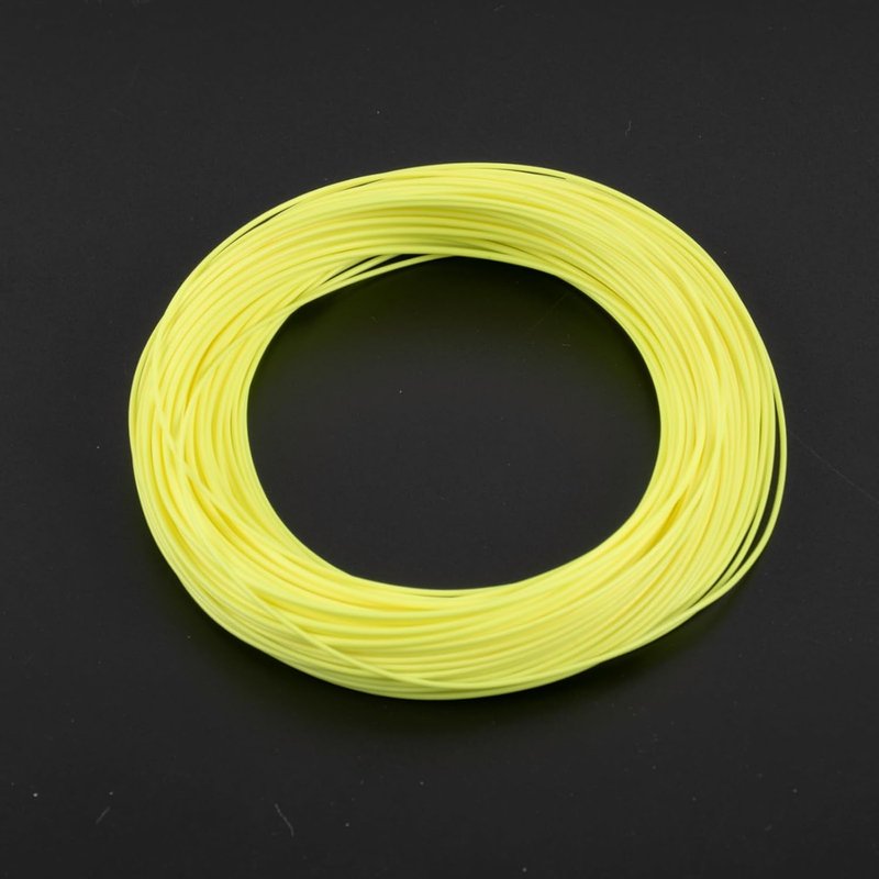 Fly Fishing Line - Weight Forward Floating Lines with Two Welded Loops | 90FT Multi-Color for Trout (WF2-9F)