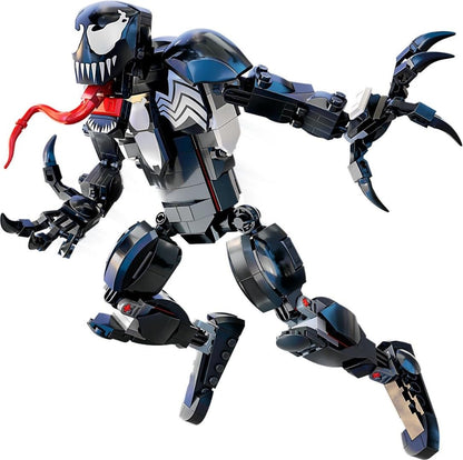 LEGO 76230 Marvel Venom Figure, Fully Articulated Super Villain Action Toy, Spider-Man Universe Collectible Set, Alien Toys for Boys and Girls