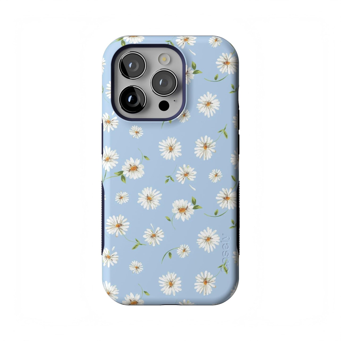 Casely iPhone 14 Pro Case | Opposites Attract | Day & Night Mountains | Compatible with MagSafe | Bold Protective Design