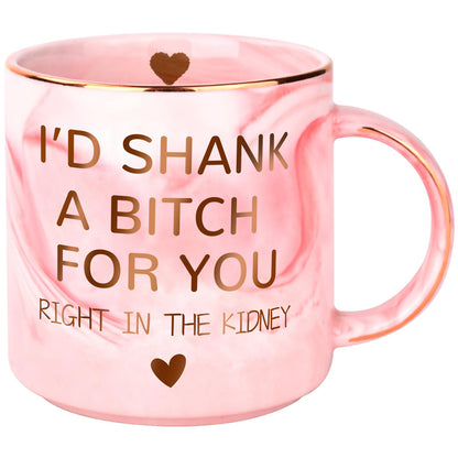 Valentines Galentines Day Gifts for Her - 12oz Funny Coffee Mug for Best Friend Girlfriend Besties BFF Mom Grandma Wife Sister Gifts from Sister Valentine's Birthday Mothers Day Present for Mom Women