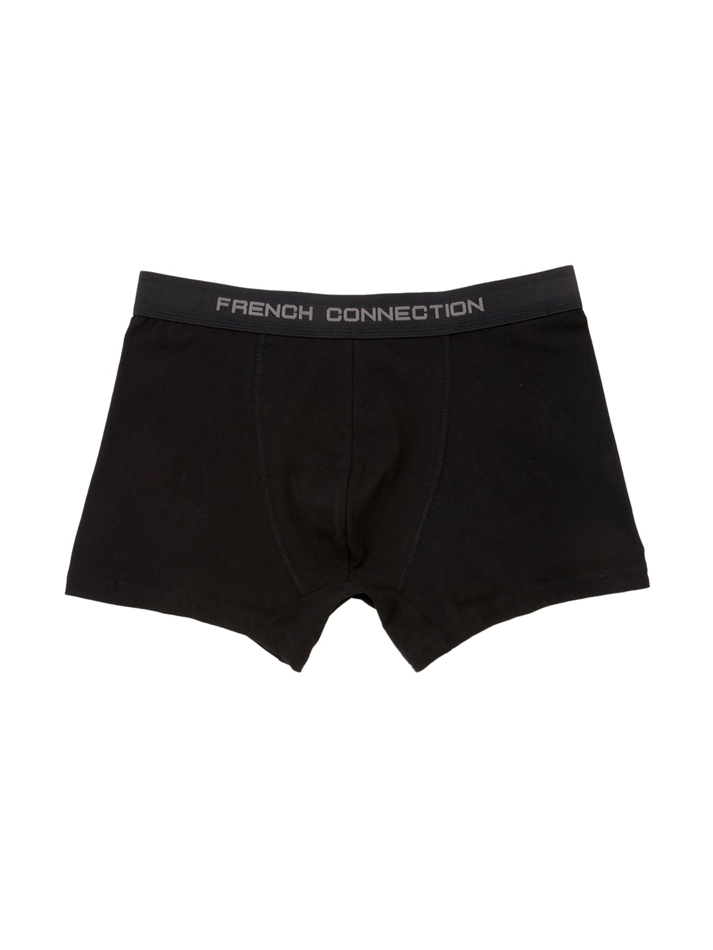 French Connection 'FC1' Mens Multipack Boxer Shorts - Cotton Stretch, 5 Pack, Soft and Breathable Underwear (Medium)