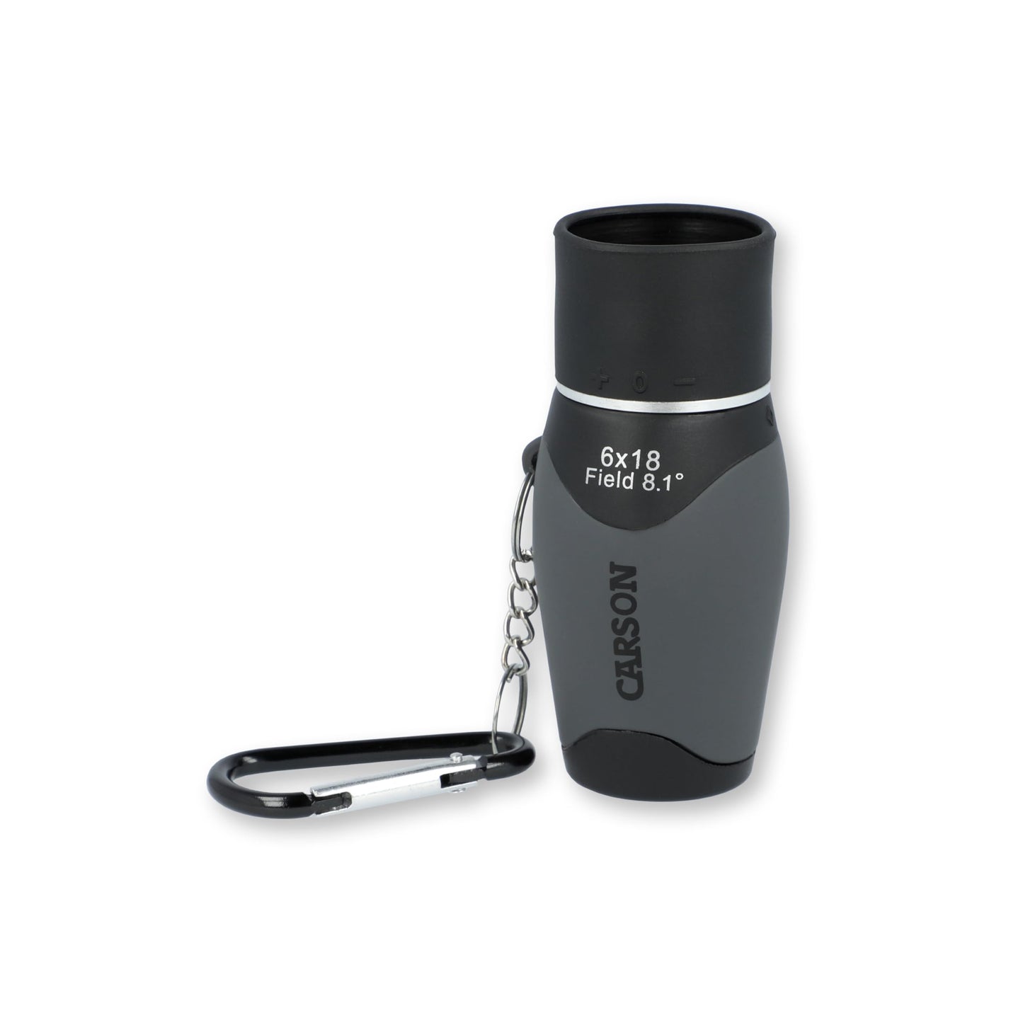 Carson MiniMight 6x18mm Pocket Monocular with Carabiner Clip (MM-618)