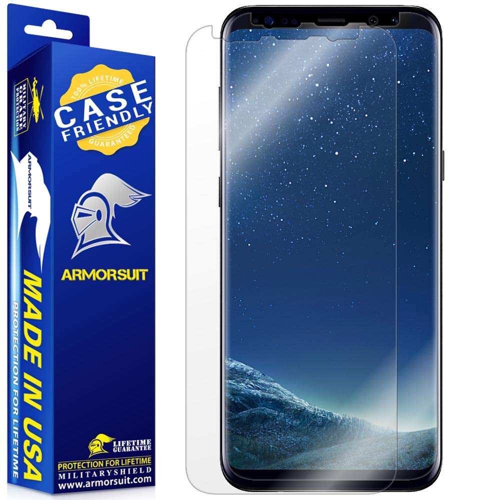 ArmorSuit 2 Pack for Samsung Galaxy S24 Ultra Screen Protector (6.8") Case Friendly MilitaryShield HD Clear Film - Made in USA