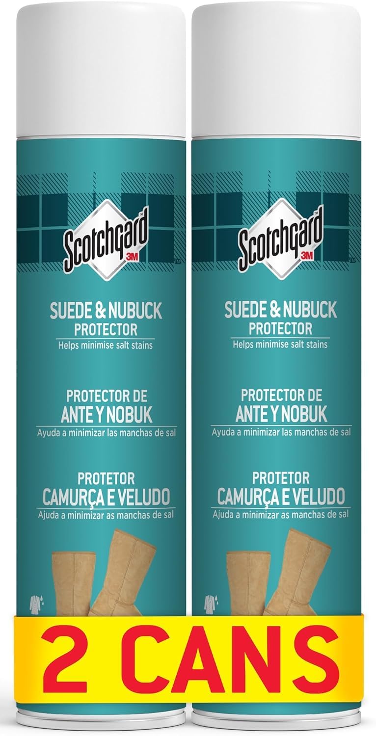 Scotchgard Suede & Nubuck Protector, 2 Cans x 400ml