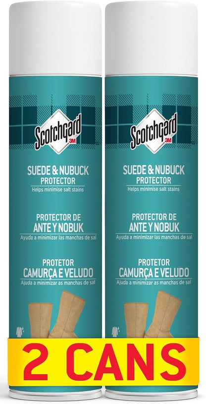 Scotchgard Suede & Nubuck Protector, 2 Cans x 400ml