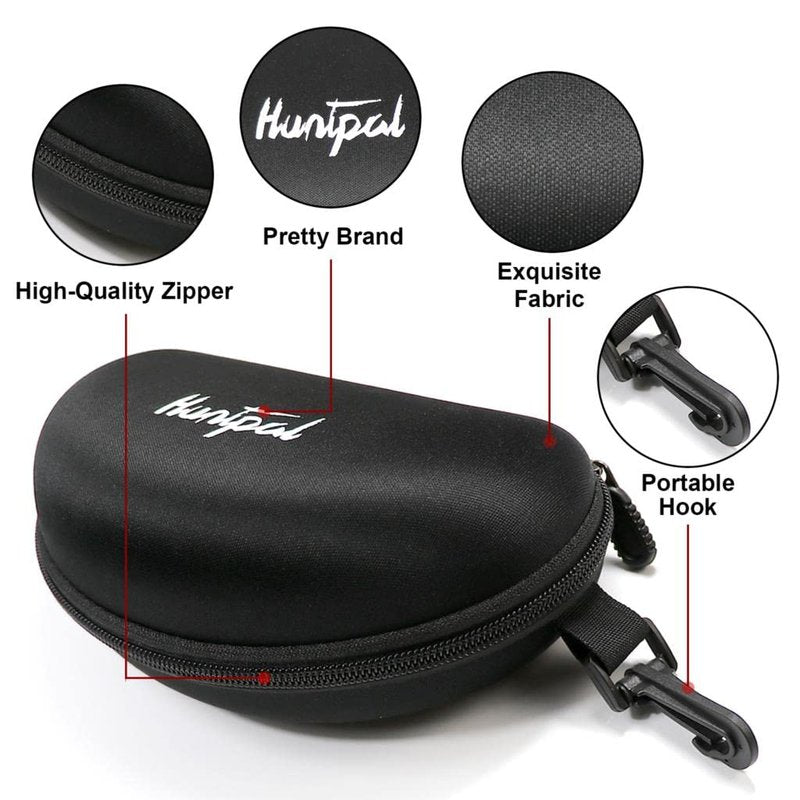 HUNTPAL Hunting Shooting Safety Glasses with 4 Interchangeable Lenses