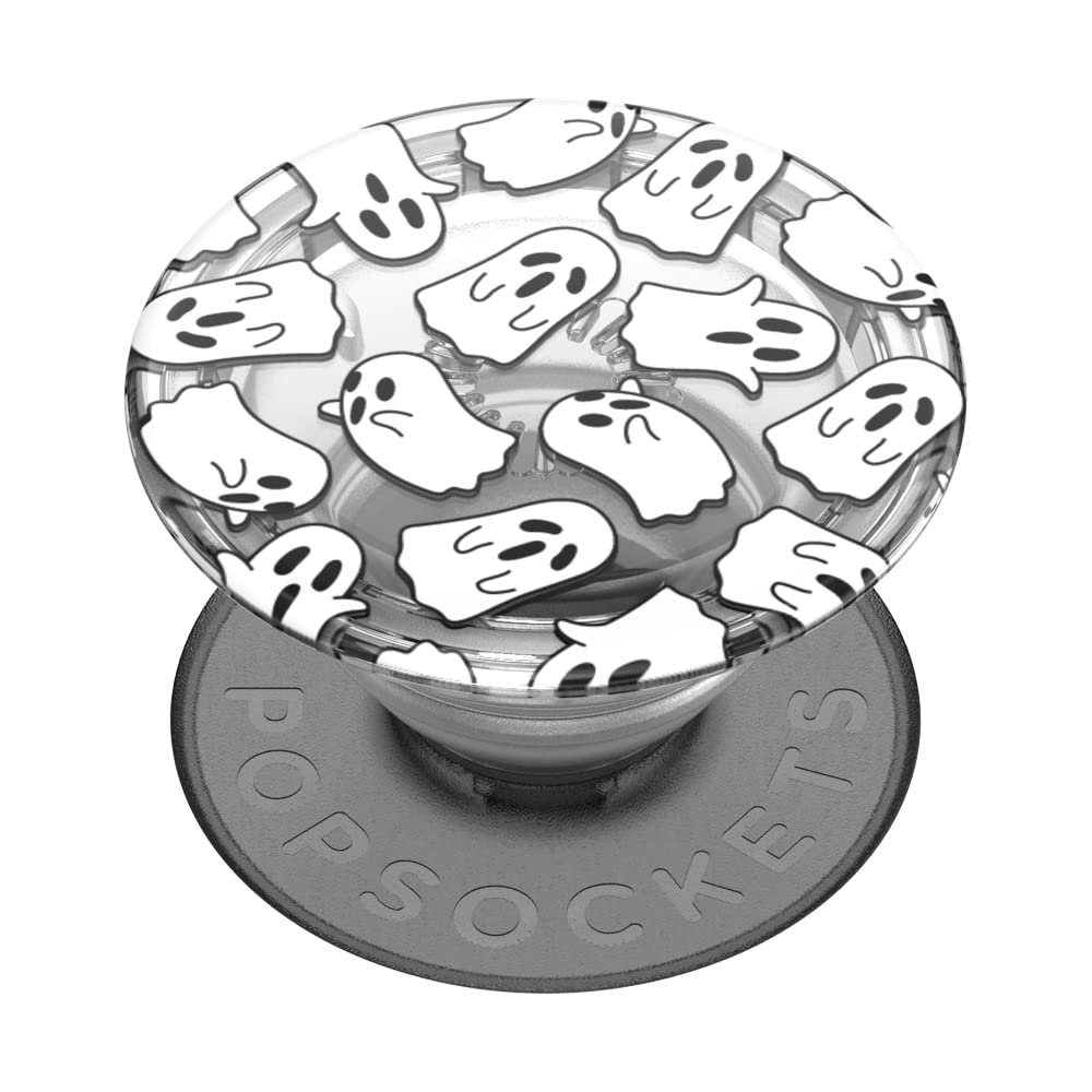 PopSockets Translucent Phone Grip with Expanding Kickstand, PopSockets for Phone, Adhesive Grip, Translucent PopGrip - Translucent Ghosted