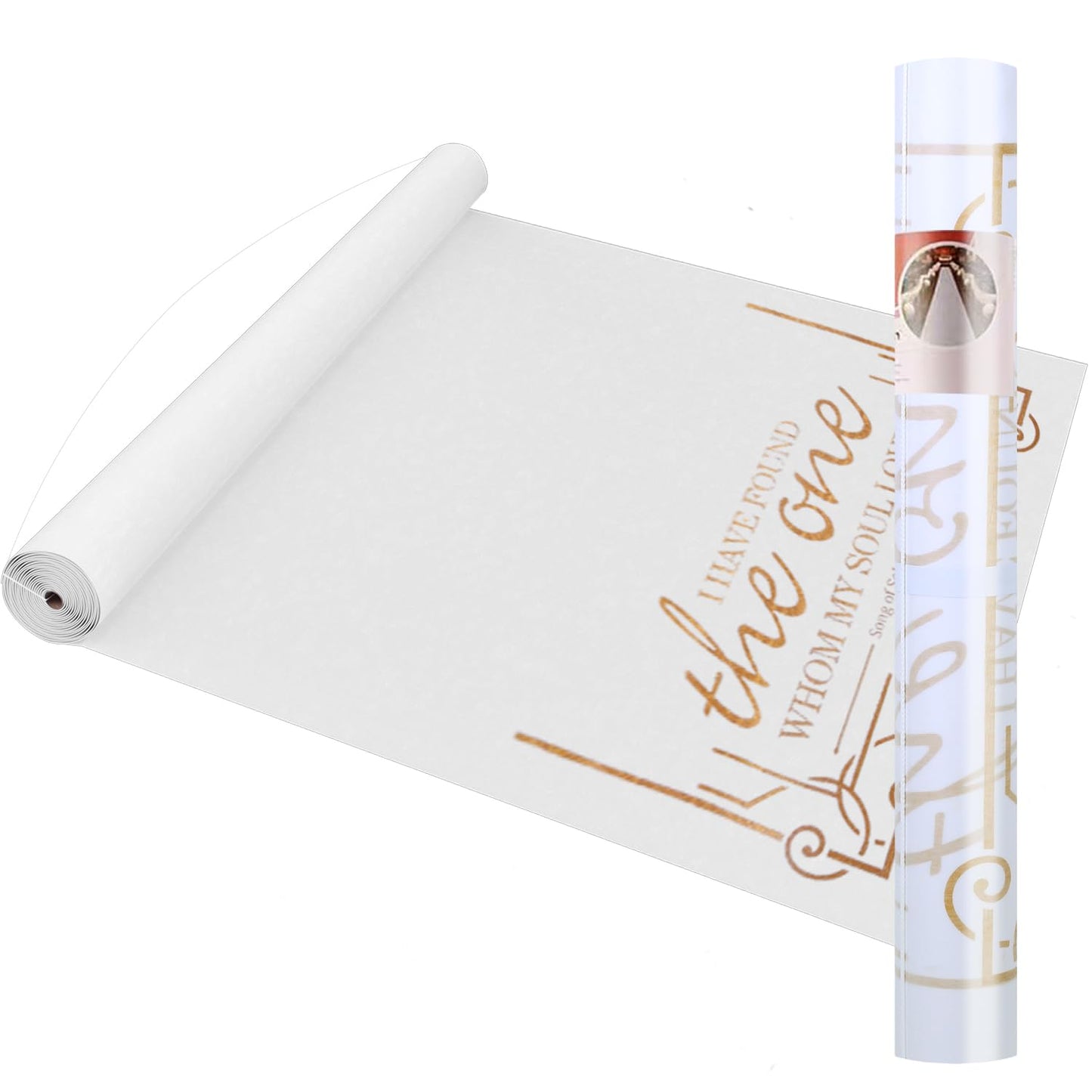 HEALON Aisle Runner for Wedding Ceremony, Gold, 3x100 Feet