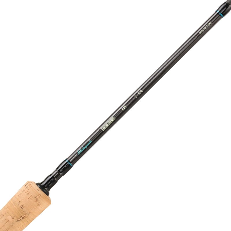 Shakespeare 9' Cedar Canyon Elite Fly Fishing Rod, 7/8 wt Line Rating, Medium Fast Action for Precision and Finesse Casting, 4-Piece Carbon Fiber Construction, Comfortable Cork Handle