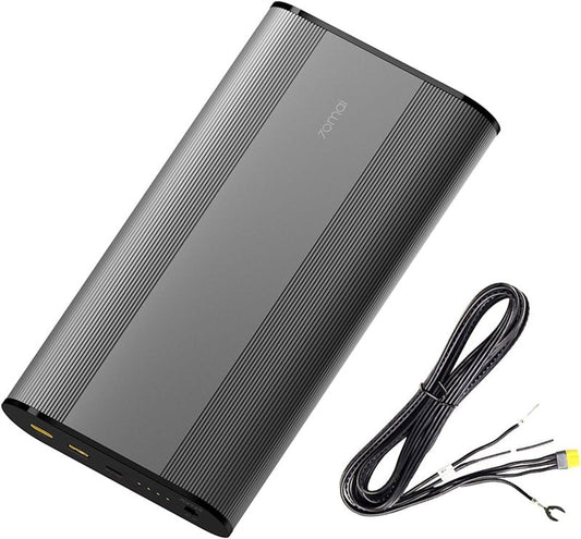 70mai Dash Cam Battery Pack BL96NNX, Hardwire Charging via Fuse Box, 96Wh LiFePO4 Backup Power, Up to 30-Hour Parking Mode, Low Voltage Protection, 11.2-30V input, XT30+Type-C Output, 7-protection BMS