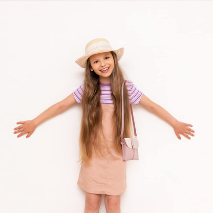 AISPARKY Small Crossbody Purse, PU Leather Small Purse for Girls With Pendant With Strap/Gold Chain Strap