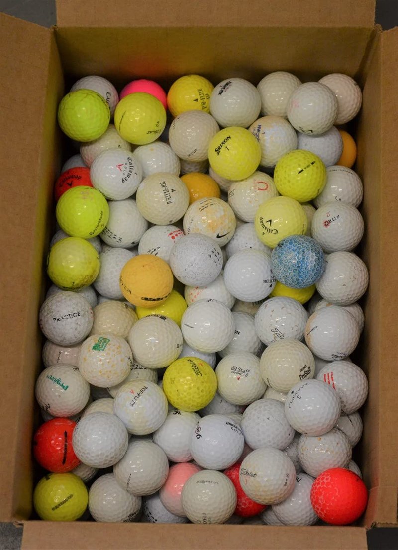 Golf Ball Planet 72 Ball Mesh Bag Hit Away Practice Used Golf Balls