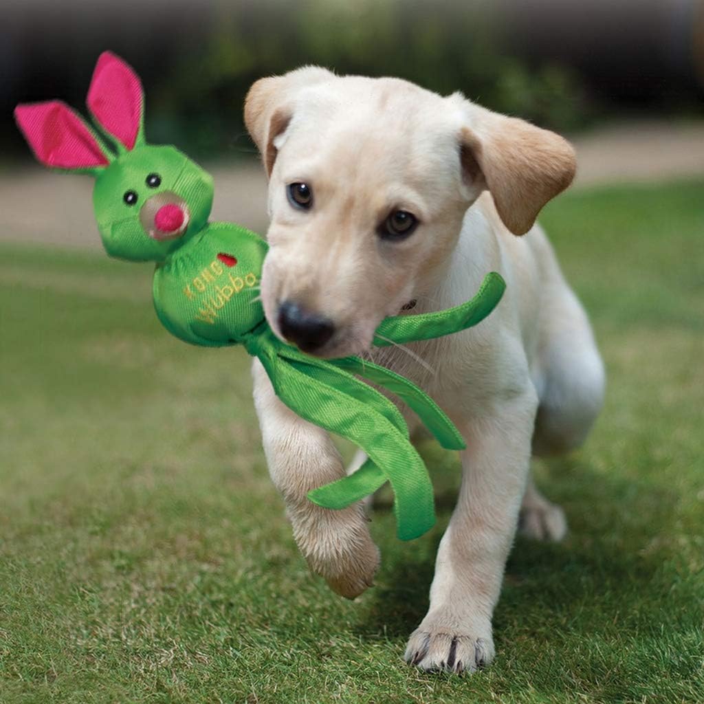 KONG - Wubba Friends Ballistic - Nylon Tug of War Dog Toy (Assorted Characters) - For Large Dogs