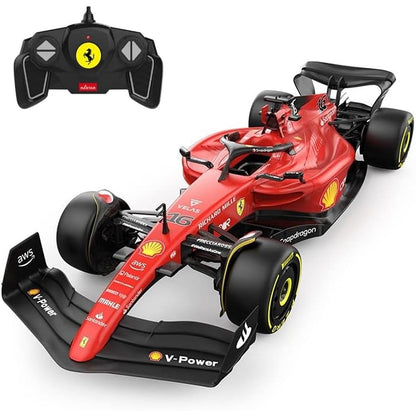Ferrari F1 F1-75 RC Car (1:18 Scale) - 2022 Formula 1 remote control car Drivers - Charles LeClerc + Carlos Sainz Drive To Survive
