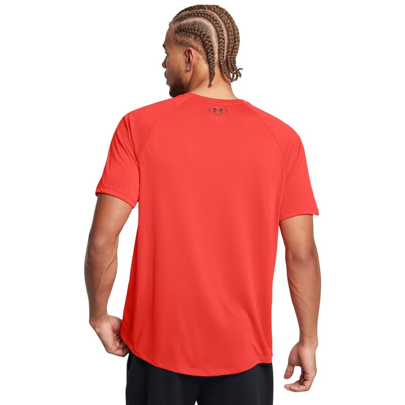 Under Armour Men's Tech 2.0 Short-Sleeve T-Shirt, (860) Dark Orange / / Black, Large