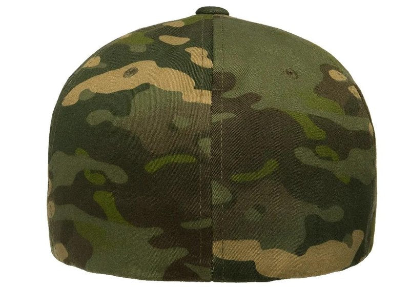 Flexfit Men's Athletic Baseball Fitted Cap Multicam Tropic XL-XXL-strctured