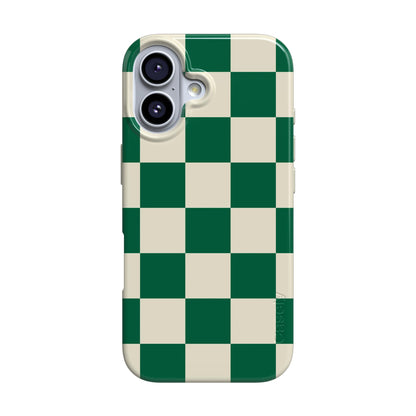 Casely iPhone 17 Case | Blue Stripes | Sunday Best | Compatible with MagSafe | Classic Ultra Slim Design