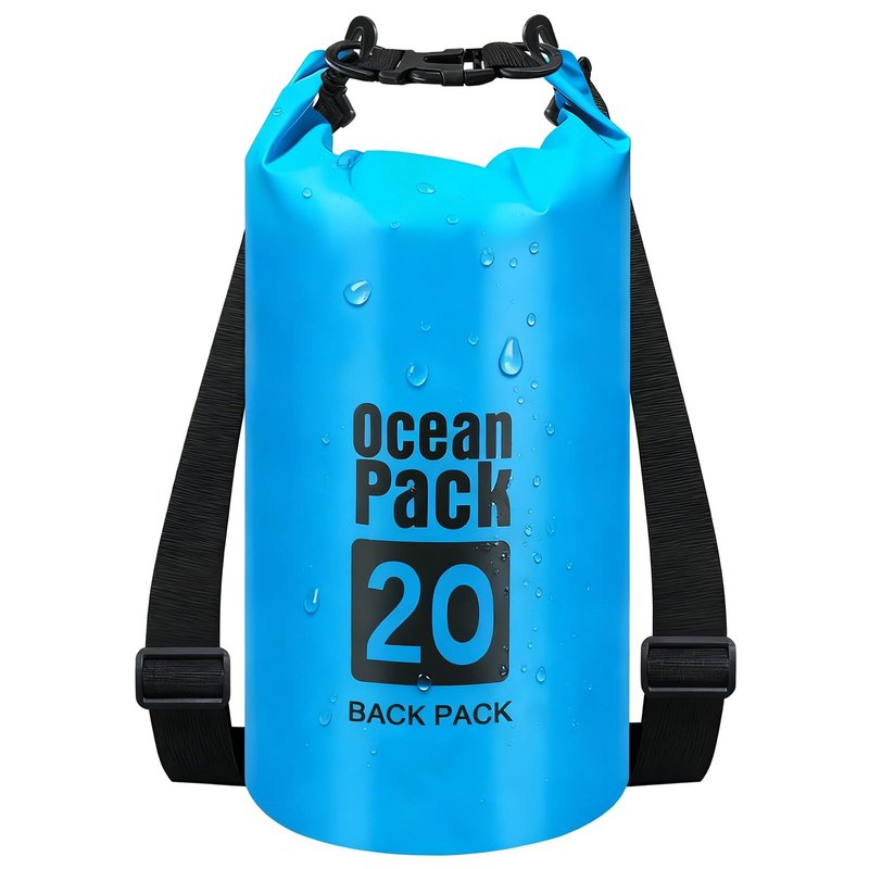 eutopic Waterproof Dry Bag – Roll Top Dry Storage Bag Backpack for Women & Men, Perfect for Kayaking, Boating, Swimming, Camping, Hiking, Backpacking & Beach (20L)