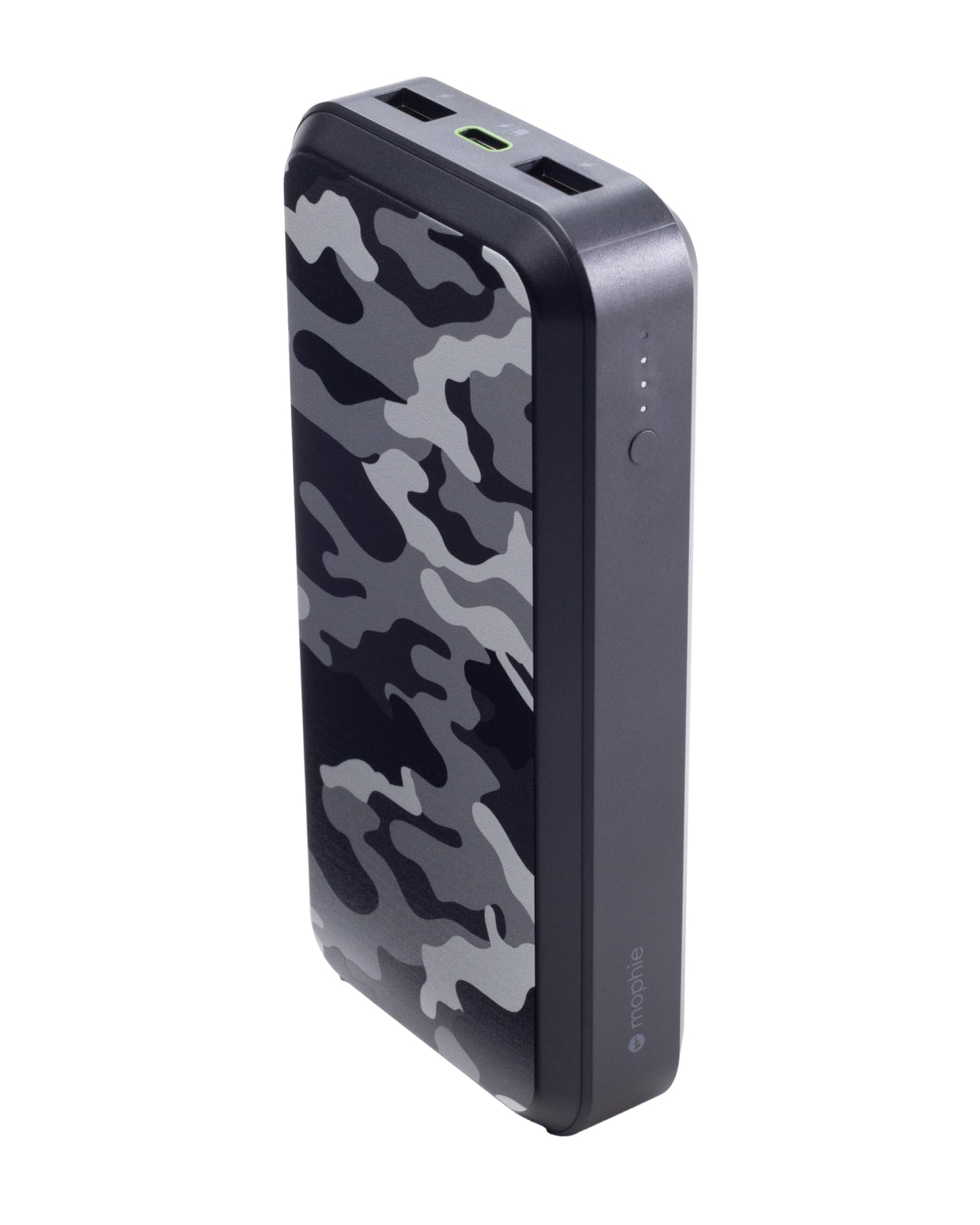 Mophie powerstation prime20 - Ultra-Compact Portable Power Bank with 20,000mAh Internal Battery, 18W USB-C PD Fast Charging, 3-Device Simultaneous Charging, Eco-Friendly Design