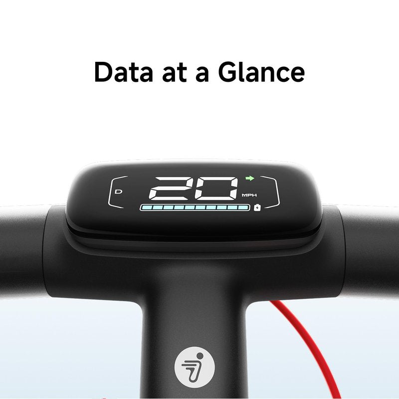 Segway Ninebot E3 Pro Electric Scooter, 34-Mile Range, 20 mph, 800W Motor, Dual Elastomer Suspension, Traction Control, UL2272 2271 Certified