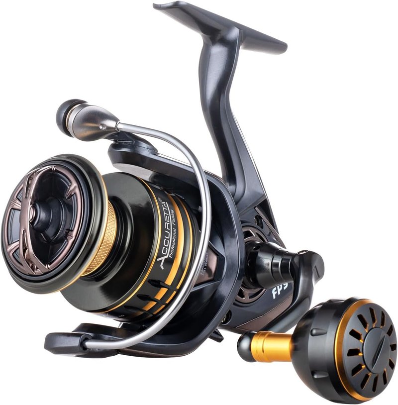 Saltwater Spinning Reel - 13+1BB Ultra Smooth Fishing Reel with Carbon Drag & CNC Aluminum Handle