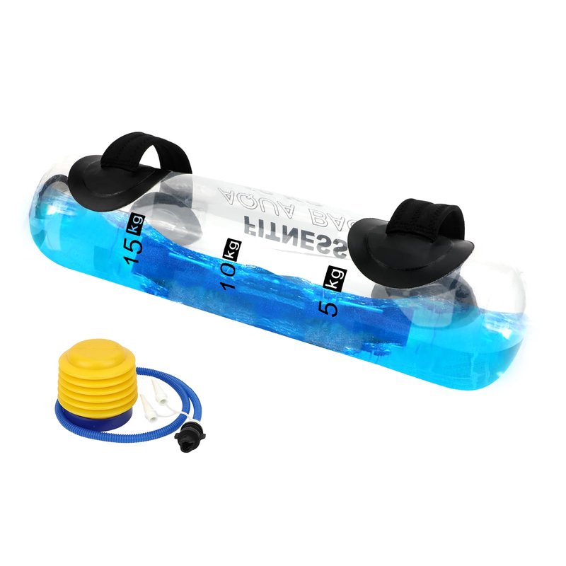 Adjustable Tidal Tank Aqua Water Bag Water Weight Portable Aqua Workout Bag for 33lbs Versatile Water Training aid Equipment Full Body Weight Exercise Equipment for Indoors and Outdoors