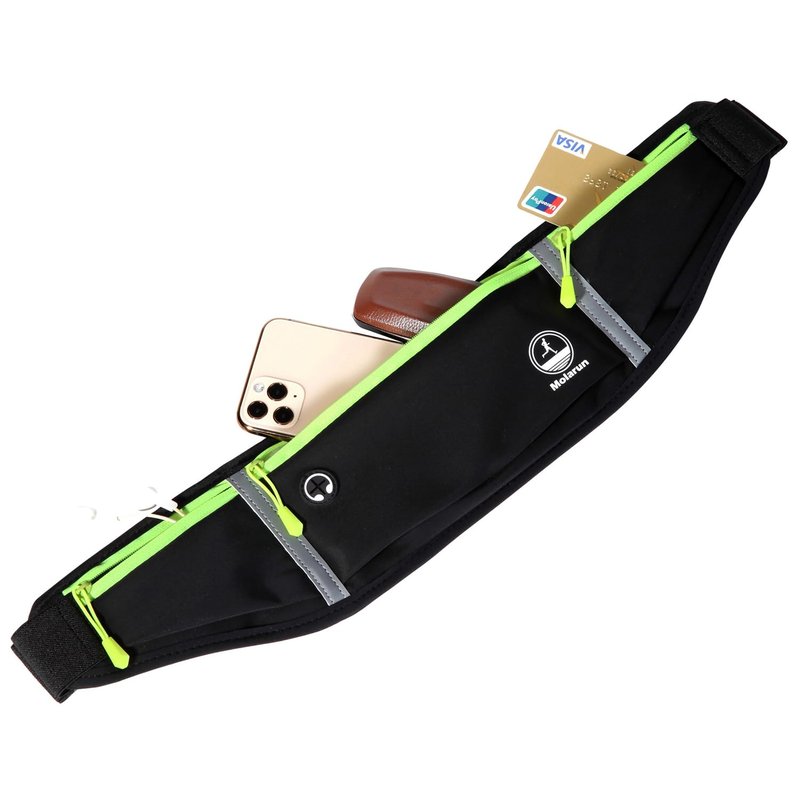 Slim Running Belt Fanny Pack for Women Men, Jogging Pouch Waist Pack Money Belt Bag Phone Holder for Running Hiking Traveling