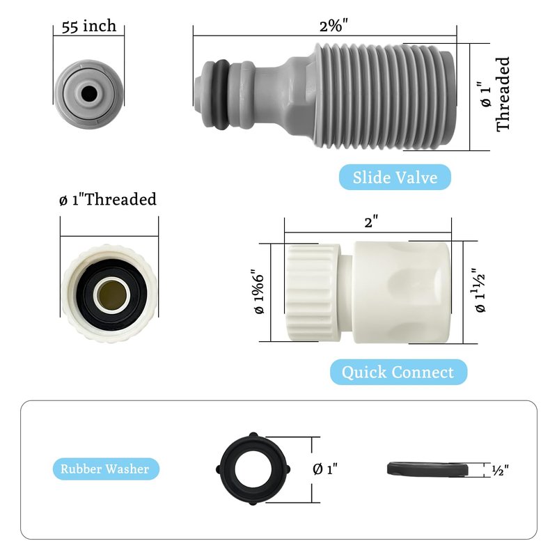 Outboard Motor Quick Connect Flush Kit，Compatible with Mercury, Mariner, Yamaha and Suzuki Outboard Engines Red