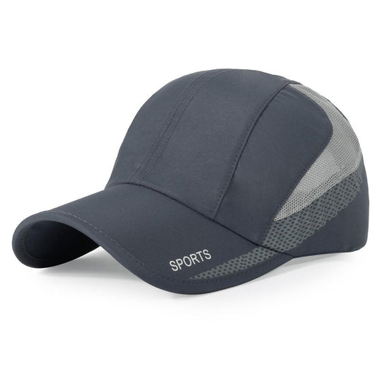 HH HOFNEN Quick Dry Cap with Adjustable Airy Mesh and UV Protection, One Size, #3 Dark Gray