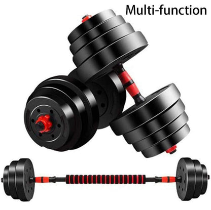 Dumbbell Bars Adjustable Dumbbell Weight Set Barbell Lifting - 2 x 15.74in Bars and 1 x 15.74in Connecting Rods for Gym Home