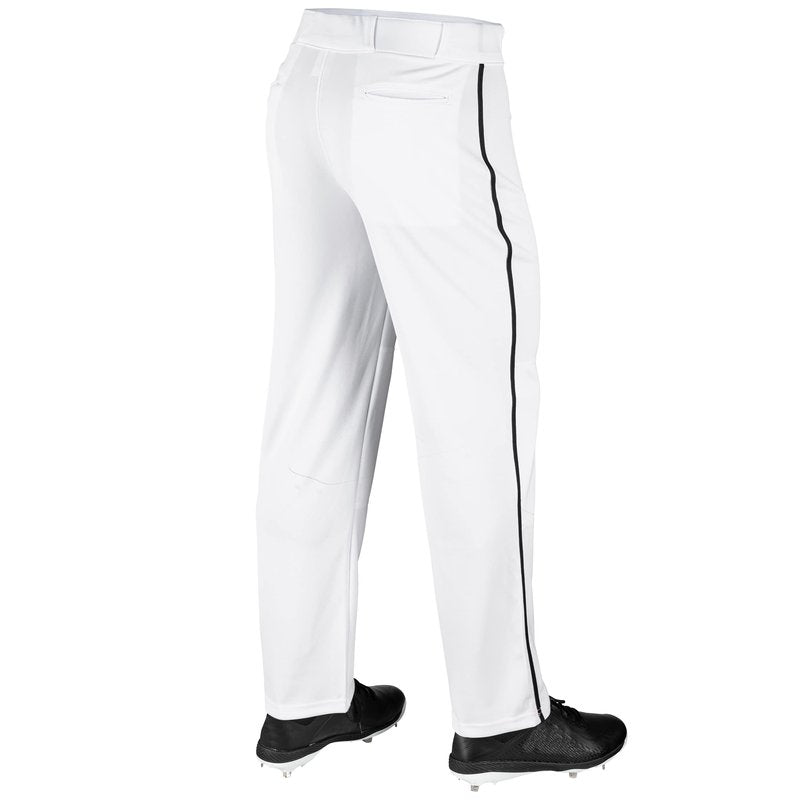Champro MVP OB Open Bottom Baseball Pant with Contrast Color Braid Piping and Reinforced Double Knee
