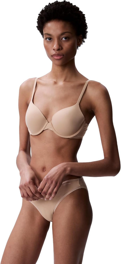 Calvin Klein Womens Perfectly Fit Memory Touch T-Shirt Bra