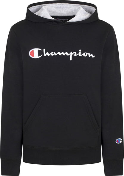 Champion Boys Hoodie for Kids Sweatshirt Fleece Youth Pullover With Hood