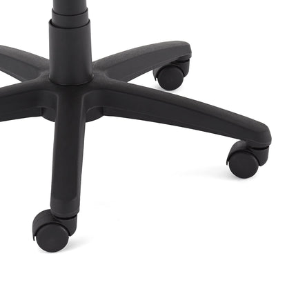 Amazon Basics Ergonomic High-Back Desk Chair, Comfortable Flip-Up Armrests, Contoured Mesh Seat, Swivel, Black, 25.5"D x 26.25"W x 49.25"H