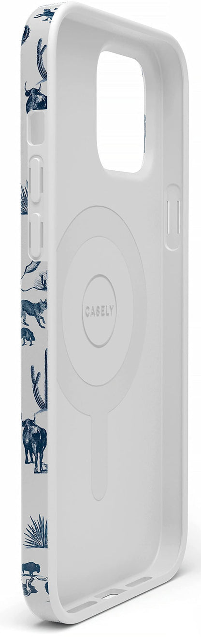 Casely iPhone 13 Pro Case | Fit Check | Neutral Checkerboard | Compatible with MagSafe | Classic Ultra Slim Design