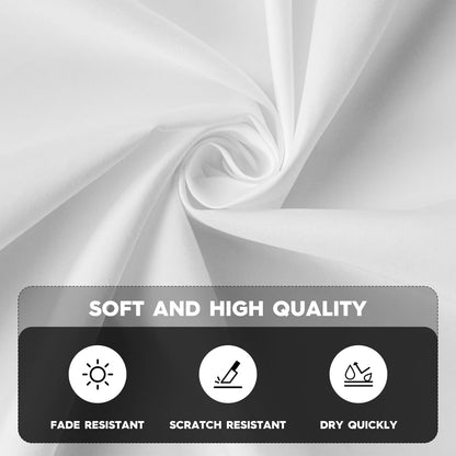 Horaldaily Fall Tablecloth 60x84 Inch, Thanksgiving Autumn Harvest White Pumpkin Orange Leaf Table Cover for Party Picnic Dinner Decor