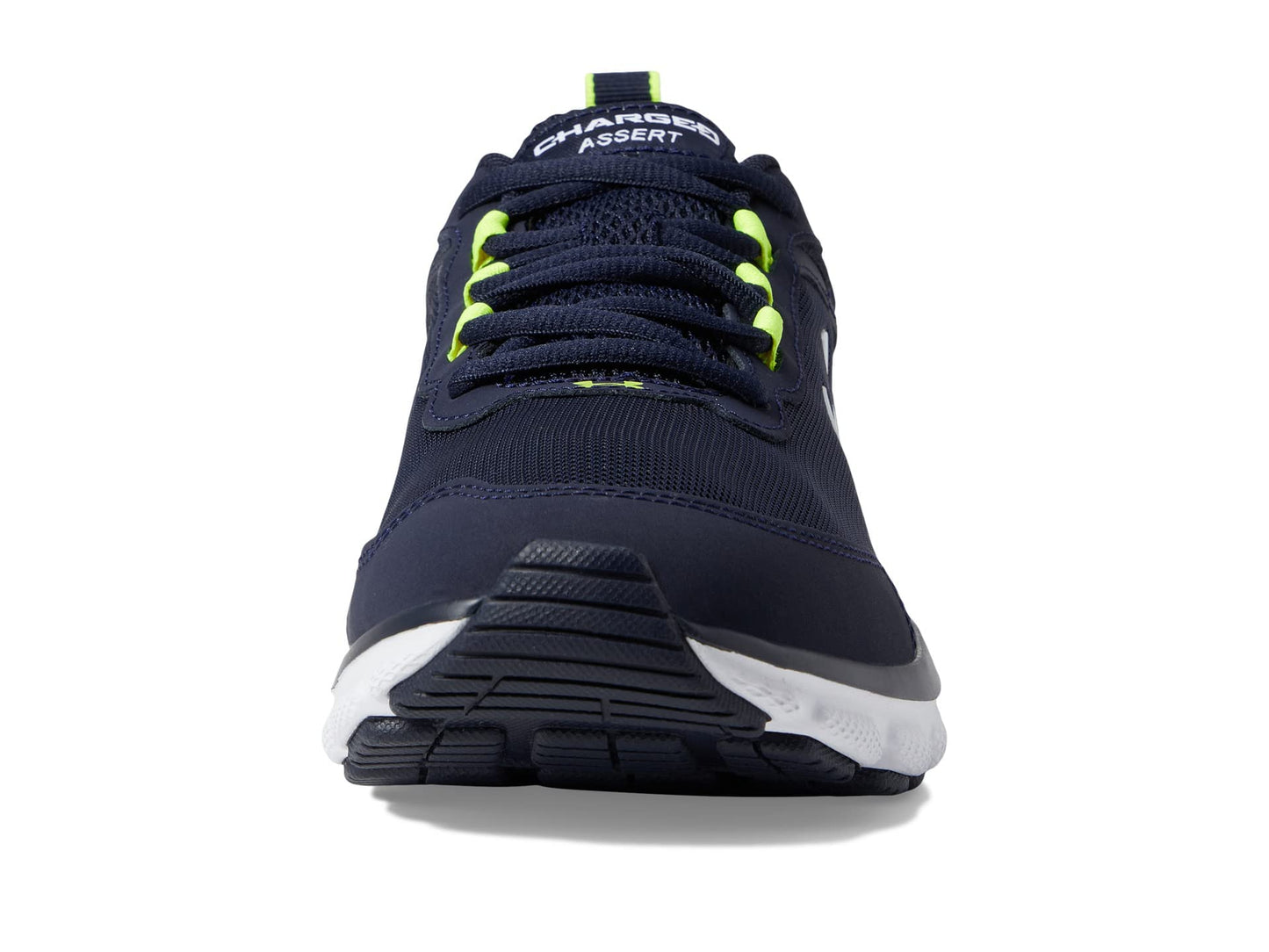 Under Armour Men's Charged Assert 9, (404) Midnight Navy/Yellow Ray/White, 9.5