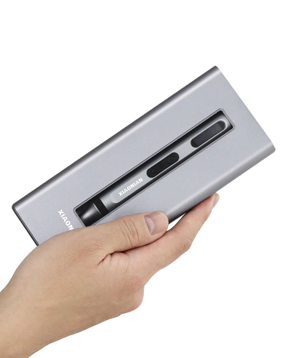 52 in 1 Electric Screwdriver Set,XIAONIAN 3.7V Mini Precision Screwdriver Set with 48 S2 Magnetic Bits,USB-C Charging Cable,LED Light,Small Repair Tool Kit for Phone,Watch,Eyeglasses,PC,Camera,Laptop