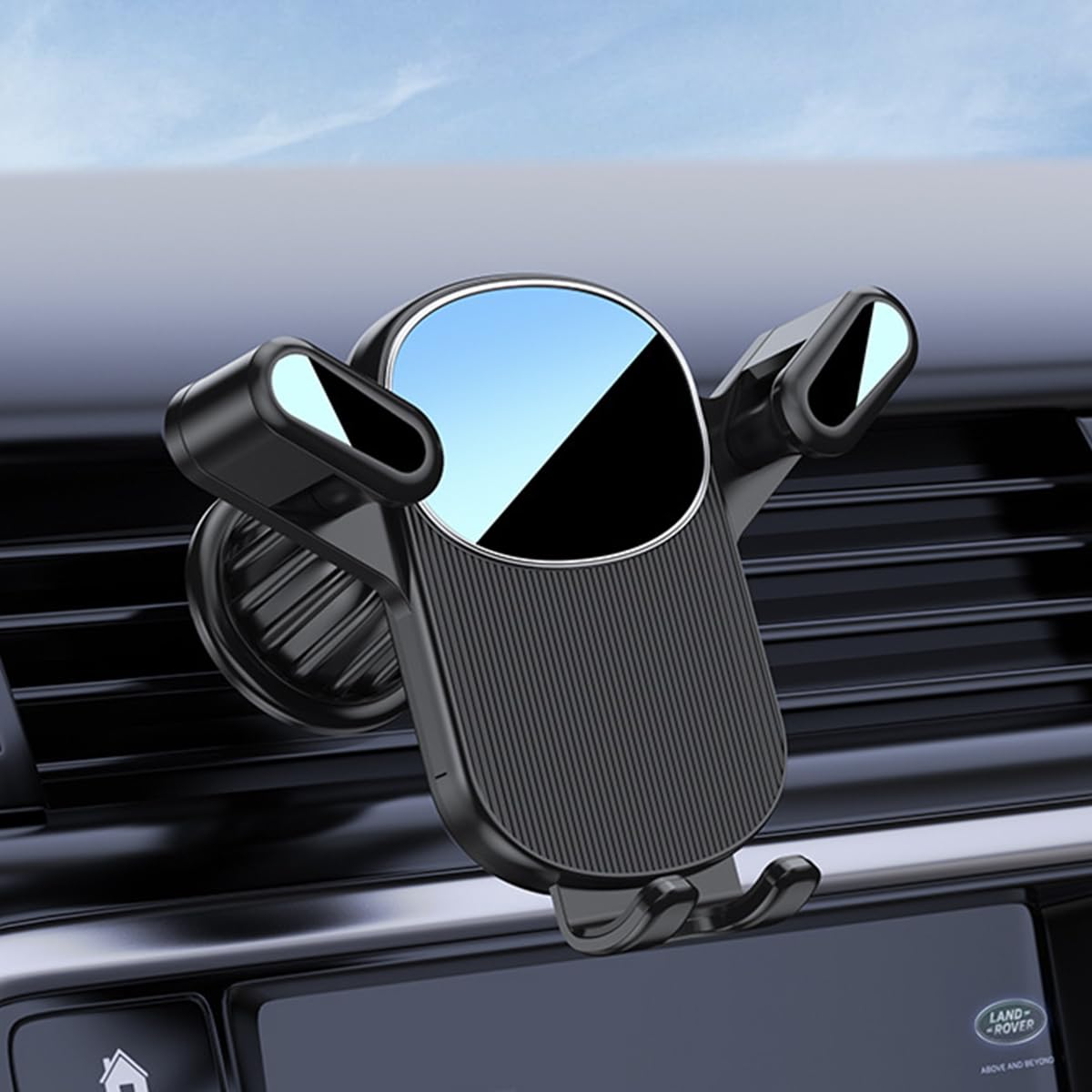 Car Phone Holder Mount, Super Stable Air Vent Cell Phone Car Mount, 360° Rotation,One Button Release for iPhone, Samsung, Google, and All Other Smartphones,Q7,Black