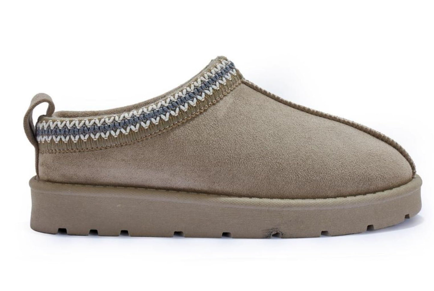 sole london Women's Slip On Warm Faux Fur Lined Ladies In Out Door Slippers Shoe Boots