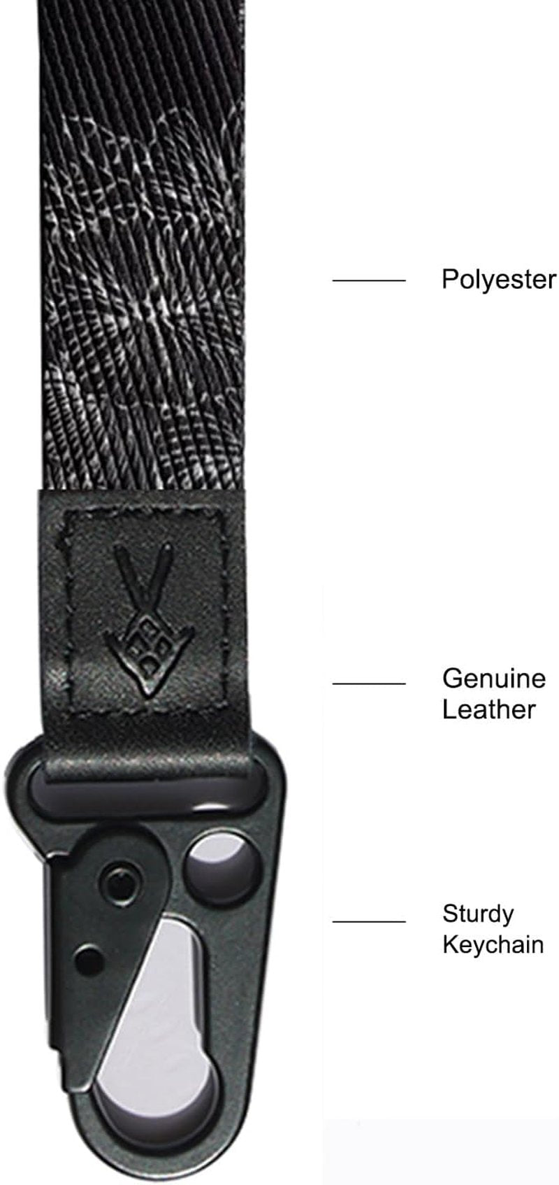 Wristlet Keychain - Stylish Women's Hand Lanyard for Keys | Durable Keyring Holder
