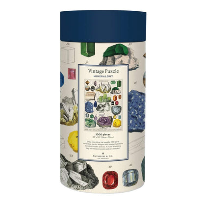 Cavallini 1000 Piece Puzzle, Mineralogie (PZL/MINERALOGIE)