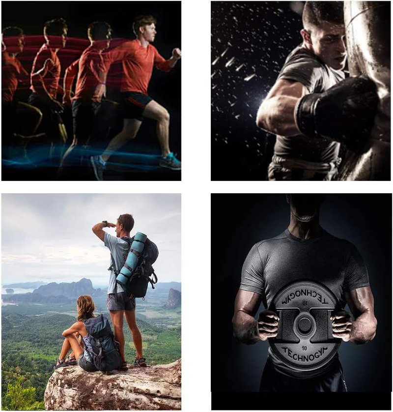 Men's Quick-Dry Workout Shirts - Moisture-Wicking Short Sleeve Athletic T-Shirts | 1/3 Pack